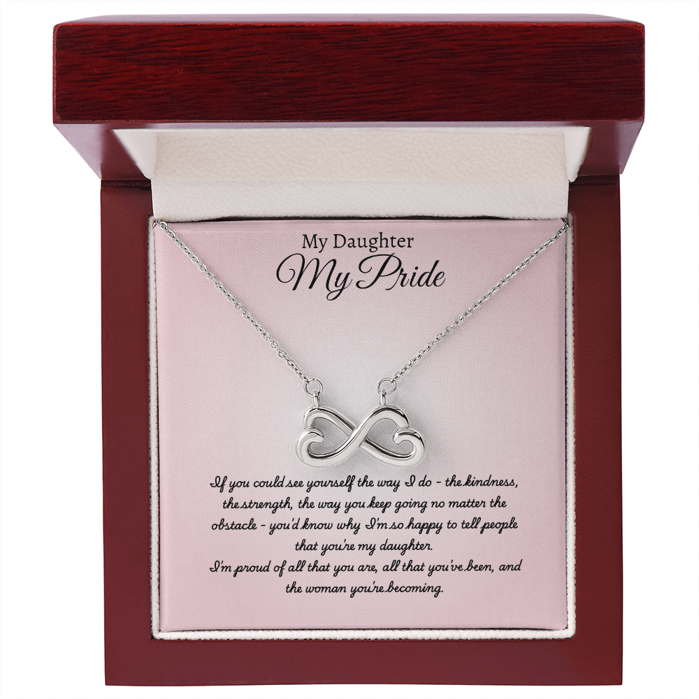 My Daughter, My Pride — Infinity Link Necklace