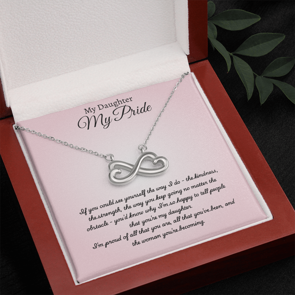 My Daughter, My Pride — Infinity Link Necklace
