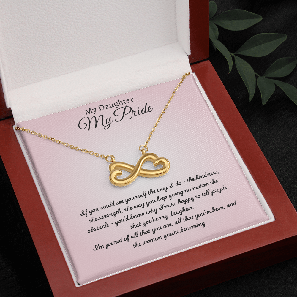 My Daughter, My Pride — Infinity Link Necklace