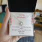My Granddaughter, My Heart - Love Knot Necklace