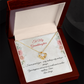 My Granddaughter, My Heart - Love Knot Necklace
