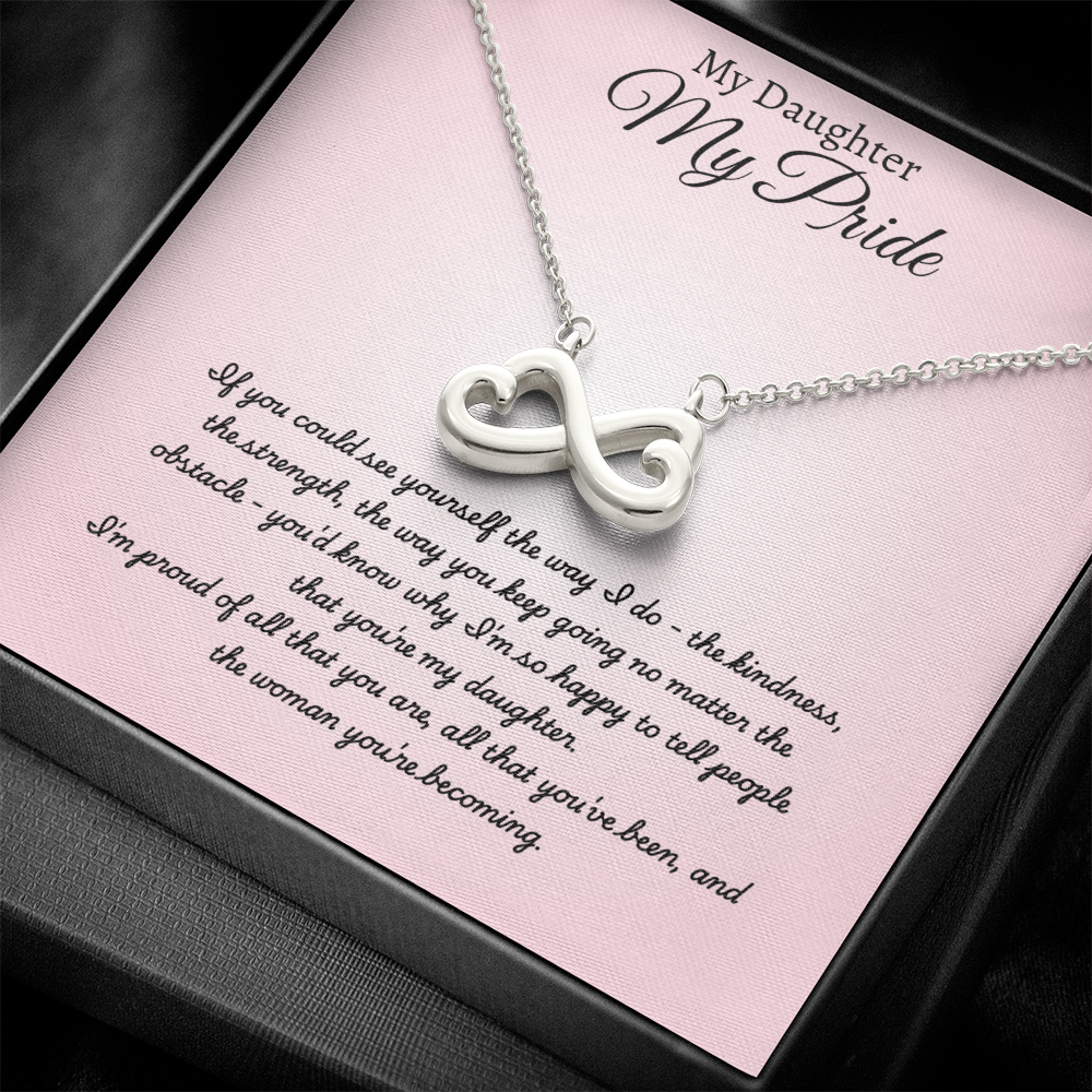 My Daughter, My Pride — Infinity Link Necklace