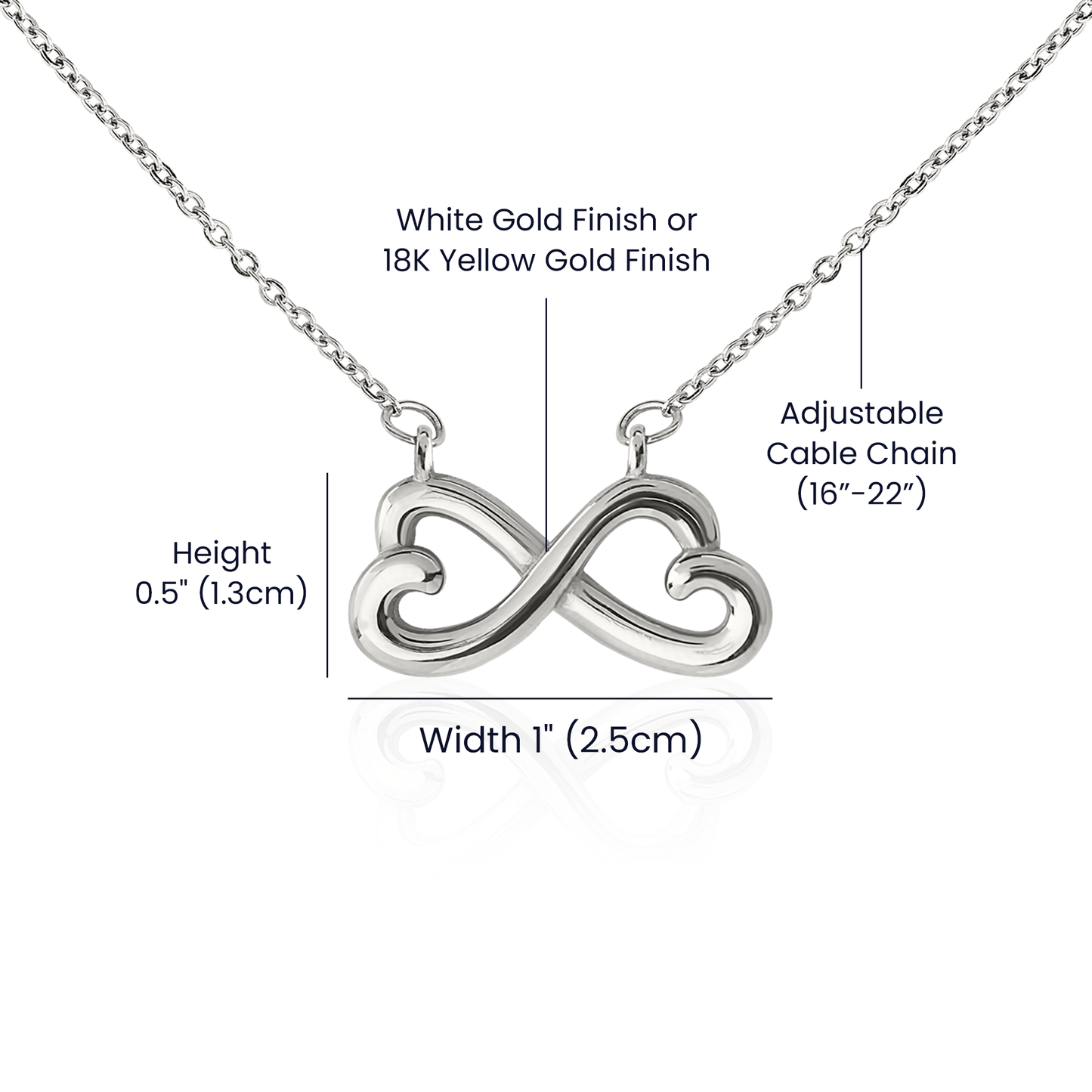 My Daughter, My Pride — Infinity Link Necklace