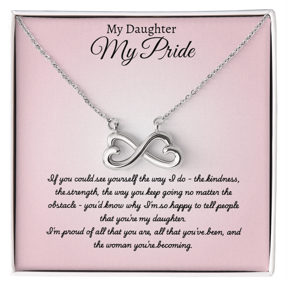 My Daughter, My Pride — Infinity Link Necklace