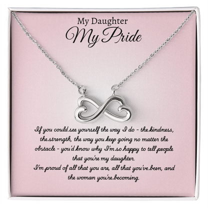 My Daughter, My Pride — Infinity Link Necklace
