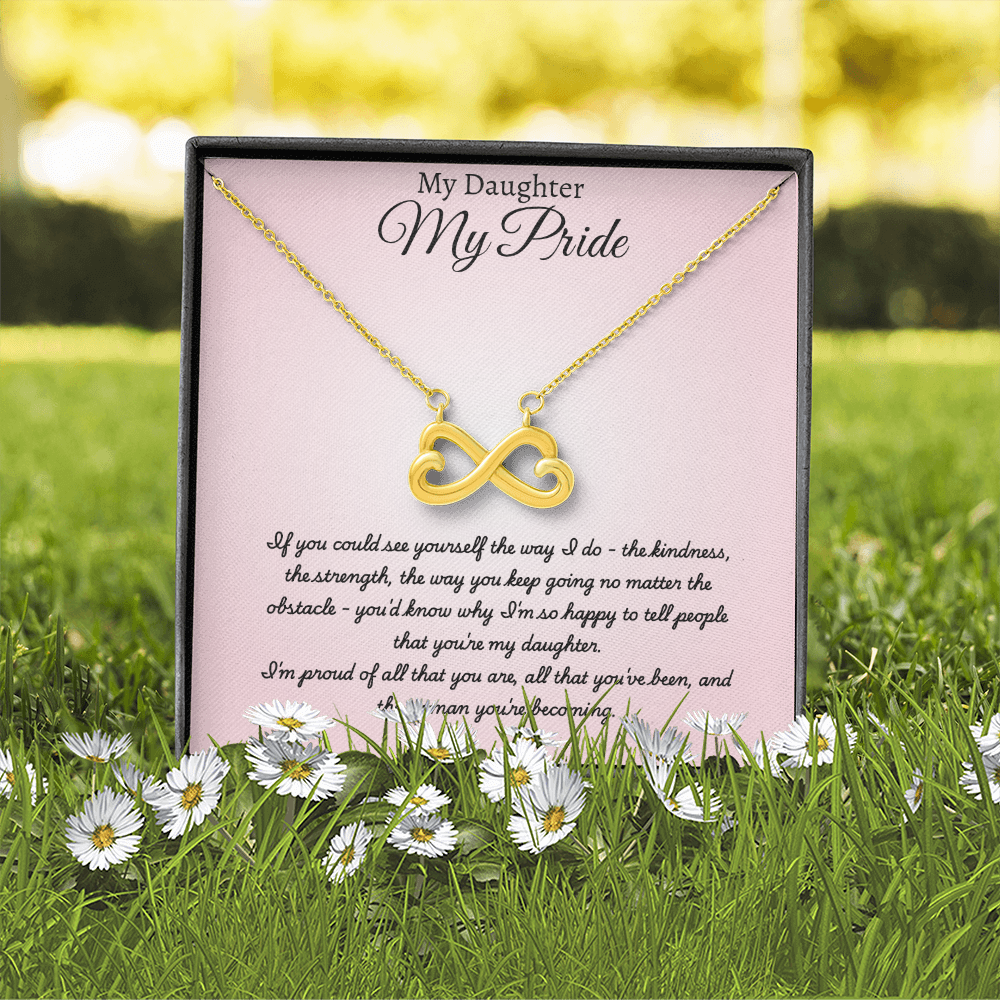 My Daughter, My Pride — Infinity Link Necklace