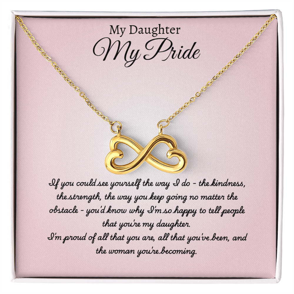 My Daughter, My Pride — Infinity Link Necklace